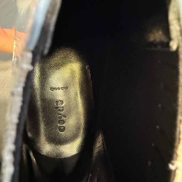 AEYDE - new! (38) Periwinkle Lt Blue Patent Leather Booties - Picture 3 of 8